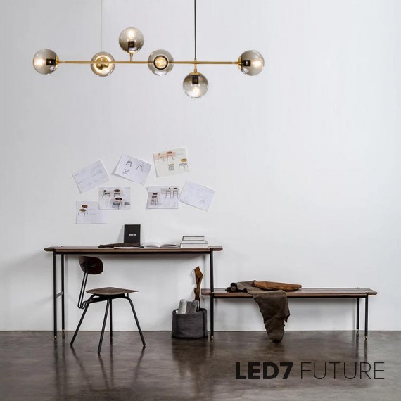 Bolia - Orb Pendant Matt Antique Brass